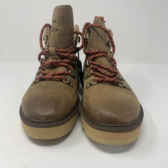 Sorel Hi-Line 2009121261 Hiker Boots Women's 6 Umber Tawny Buff Leather S0615‎ - Picture 3 of 10